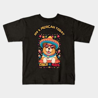 Chow Chow Dog Cinco de Mayo Kids T-Shirt